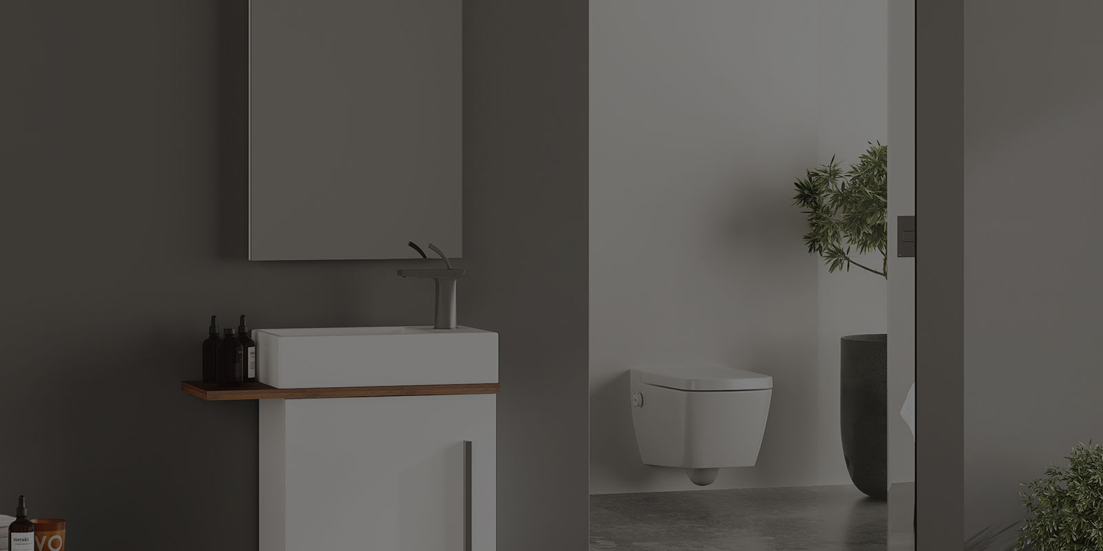 Nicci 60 cm Banyo Dolabı - Gold Ban-yom